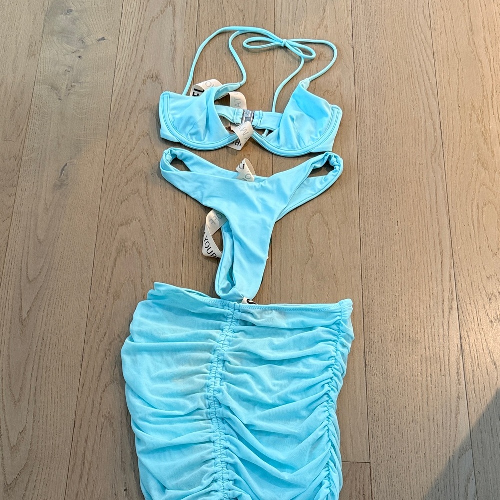 Blue Bikini Set